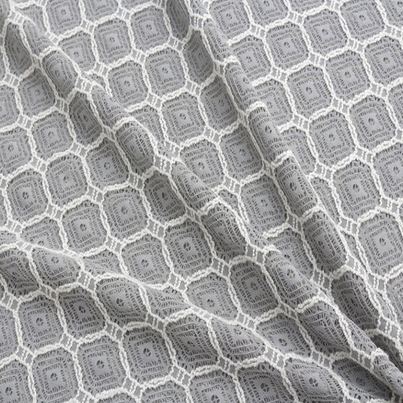 Lace Fabric Dress Cutwork Nylon for Women's Wear Wholesale Supplier 3